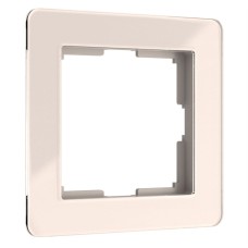 Рамка на 1 пост Werkel Acrylic айвори 4690389186271 W0012743
