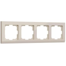 Рамка на 4 поста Werkel Stark слоновая кость W0041803 4690389161896