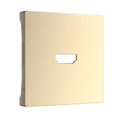 Накладка Werkel для розетки HDMI шампань WL11-HDMI-CP 4690389124518 a040908