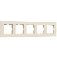 Рамка на 5 постов Werkel Slab (айвори софт) W0052962 4690389207938 a067787