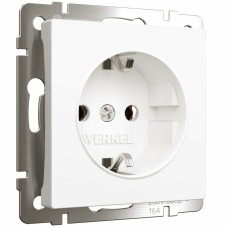 Розетка с заземлением Werkel 4690389184703 W1171061