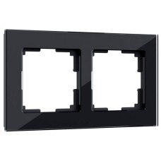 Рамка на 2 поста Werkel Favorit черный W0021108 4690389159589
