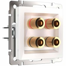 Акустическая розетка Werkel белая W1185001 4690389155536