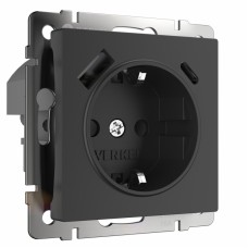 Розетка с быстрой зарядкой USB Type A+С белая W1171708 4690389176449
