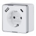 Розетка с заземлением, шторками и USB тип A+C Werkel Gallant W5071706 4690389179624 a057701