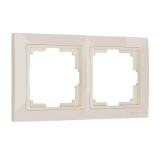 Рамка на 2 поста Werkel Snabb basic слоновая кость W0022003 4690389161360