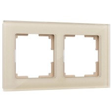 Рамка на 2 поста Werkel Favorit шампань W0021111 4690389159596