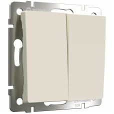 Выключатель двухклавишный Werkel 4690389184642 W1120062