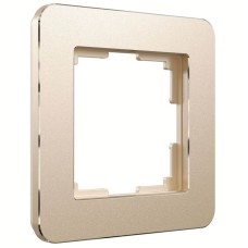 Рамка на 1 пост Werkel Platinum шампань 4690389184437 W0012611