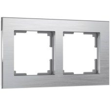 Рамка на 2 поста Werkel Aluminium алюминий W0021706 4690389158032