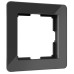 Рамка на 1 пост Werkel Acrylic черный 4690389184826 W0012708