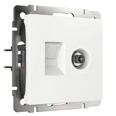 Розетка ТВ+Ethernet Werkel 4690389174414 W1181301