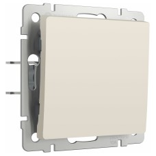 Кнопка звонка без рамки Werkel айвори матовый W1114562