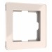 Рамка на 1 пост Werkel Acrylic (айвори) W0012743