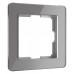 Рамка на 1 пост Werkel Acrylic (графит) W0012704