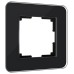 Рамка на 1 пост Werkel Elite (черный, стекло) W0012448