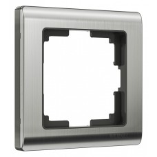 Рамка на 1 пост Werkel Metallic (глянцевый никель) W0011602