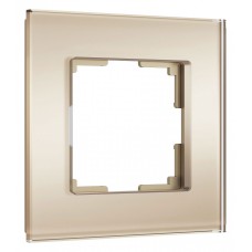 Рамка на 1 пост Werkel Senso (шампань, стекло soft-touch) W0013111