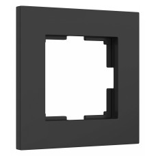 Рамка на 1 пост Werkel Slab (черный софт) W0012908