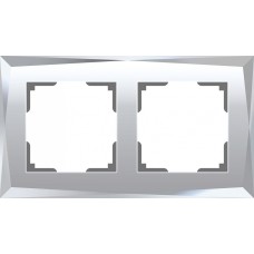 Рамка на 2 поста Werkel Diamant (зеркальный) W0021220