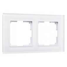 Рамка на 2 поста Werkel Favorit (белый матовый) W0021105