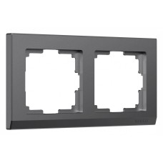 Рамка на 2 поста Werkel Stark (графит матовый) W0021864