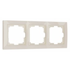 Рамка на 3 поста Werkel Snabb Basic (слоновая кость) W0032003