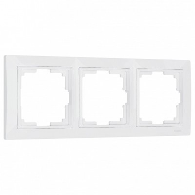 Рамка на 3 поста Werkel Snabb basic (белый) W0032001
