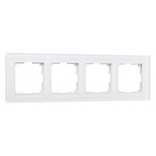Рамка на 4 поста Werkel Favorit (белый матовый) W0041105