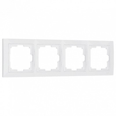 Рамка на 4 поста Werkel Snabb basic (белый) W0042001
