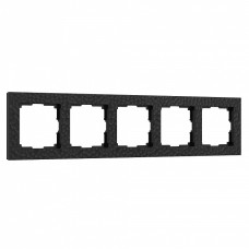 Рамка на 5 постов Werkel Hammer черный W0052408