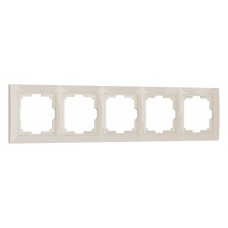 Рамка на 5 постов Werkel Snabb Basic (слоновая кость) W0052003