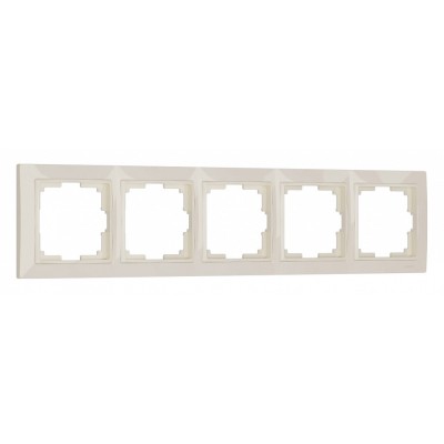 Рамка на 5 постов Werkel Snabb Basic (слоновая кость) W0052003