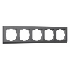Рамка на 5 постов Werkel Stark (графит матовый) W0051864