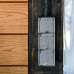 Розетка влагозащищенная с заземлением и со шторками с крышкой Werkel Gallant (графит рифленый) W5071204