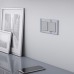 Выключатель сенсорый одноклавишный с подсветкой и функцией Wi-Fi, без рамки Werkel серебряный W4510606