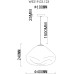 Подвесной светильник Wertmark Isola WE219.03.123