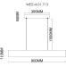 Подвесной светильник Wertmark Edda WE514.01.713