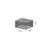 Спот Wever & Ducre 12152 ORGANZA S BLACK