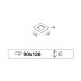 Встраиваемый светильник Wever & Ducre 10482 LITO PLASTERKIT