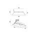 Встраиваемый светильник Wever & Ducre 14670 PYRAMID WHITE FROSTED