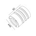 Встраиваемый светильник Wever & Ducre 800051 MIMO 50 concrete box