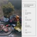Набор деревянных разделочных досок на подставке Wild Kitchen, 34.5×19×2 см и 28.5×16 см, бук темный