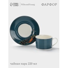 Чайная пара 220 мл WY  "Royal bird"