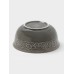 Салатник WY Floral Laceware, 700 мл, d=15 см, фарфор, серая