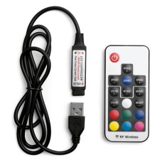 Контроллер-регулятор цвета RGB с пультом ДУ Wolta  WLC-CP/02