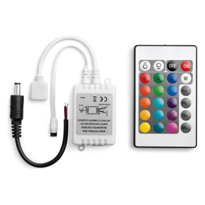 Контроллер-регулятор цвета RGB с пультом ДУ Wolta  WLC-CP/03