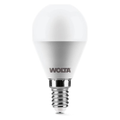 Лампа светодиодная Wolta  E14 12Вт 6500K 25W45GL12E14