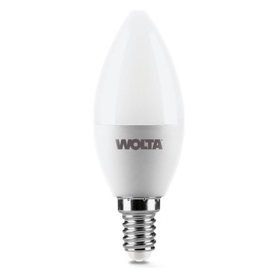 Лампа светодиодная Wolta  E14 7.5Вт 3000K 25YC7.5E14