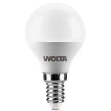 Лампа светодиодная Wolta  E14 7.5Вт 4000K 25S45GL7.5E14
